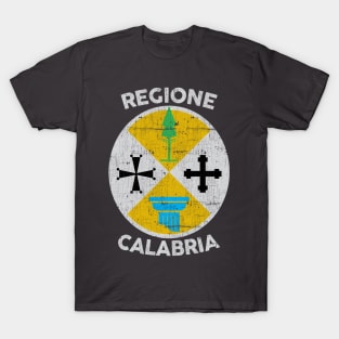 Regione Calabria / Vintage Style Italiano Design T-Shirt